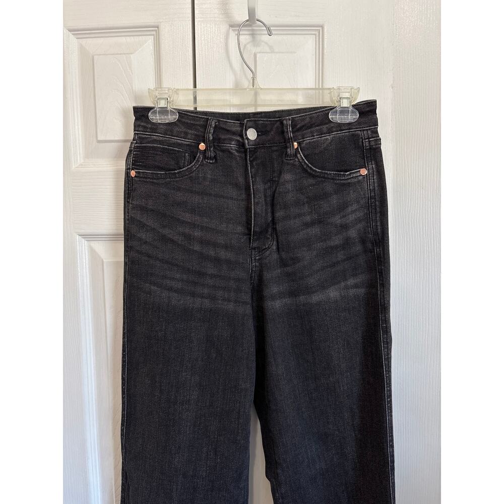 Judy Blue Charcoal Straight Fit Stretch Denim Jeans Size 5/27 - Picture 3 of 9